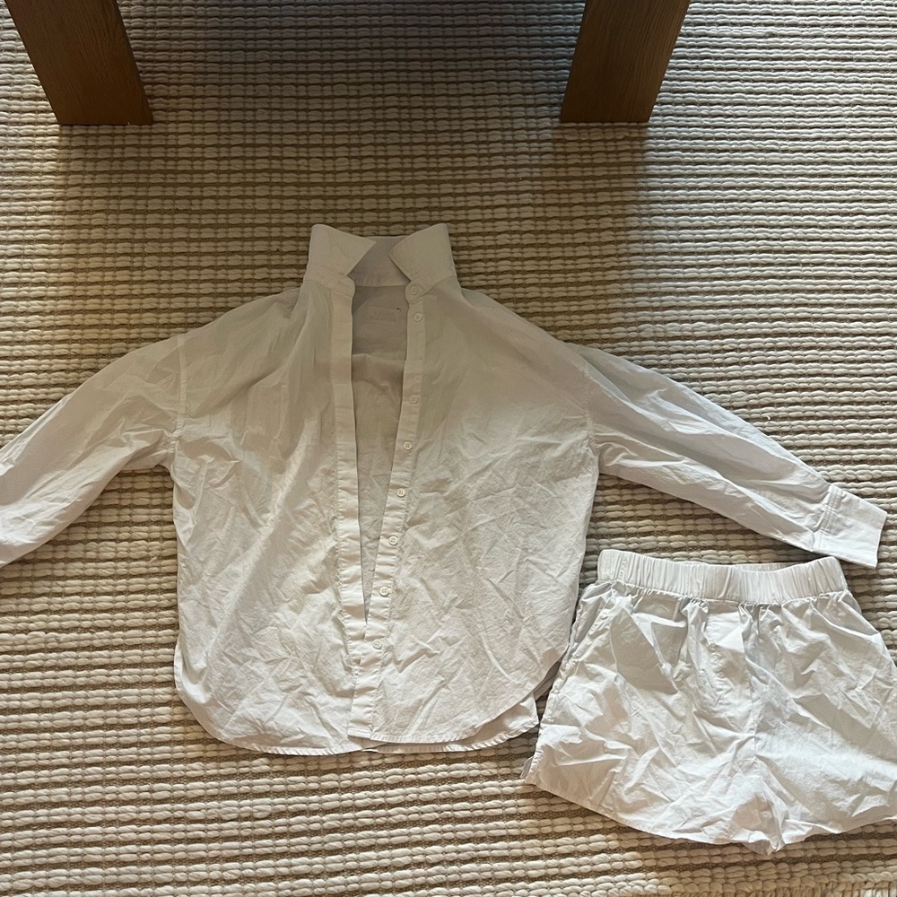 Daily Drills White Matching Set